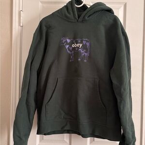 Obey Hoodie with unique Embroidery